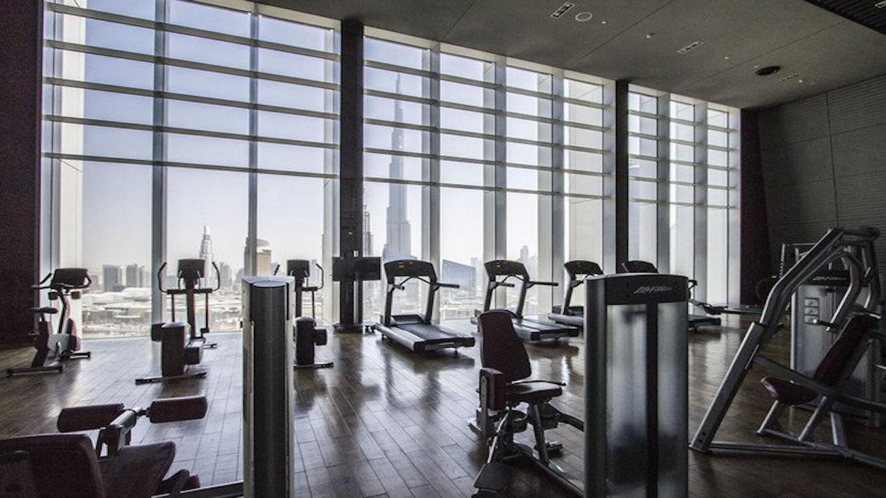 Ferienwohnung 1Br Burj Khalifa View Index Tower Difc Dubai Exterior foto